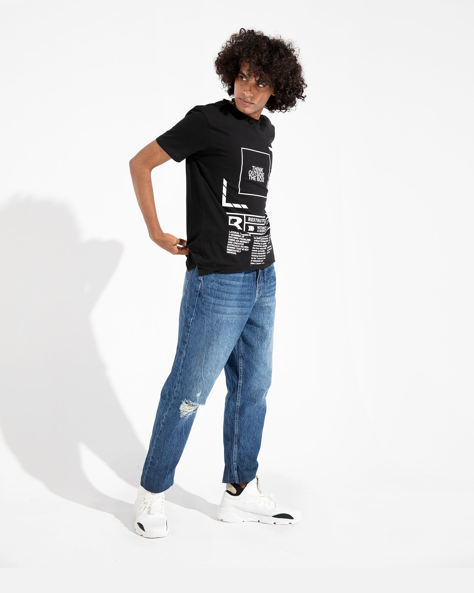 Think Outside the Box Graphic Tee